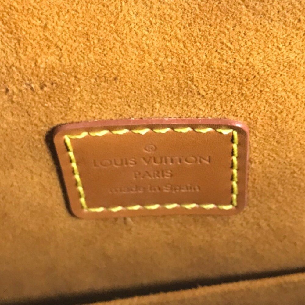 LOUIS VUITTON Authentic Brown Leather Shoulder Bag - Picture 10 of 10